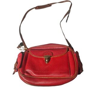 Dooney & Bourke Red Kilty Bag Vintage AWL